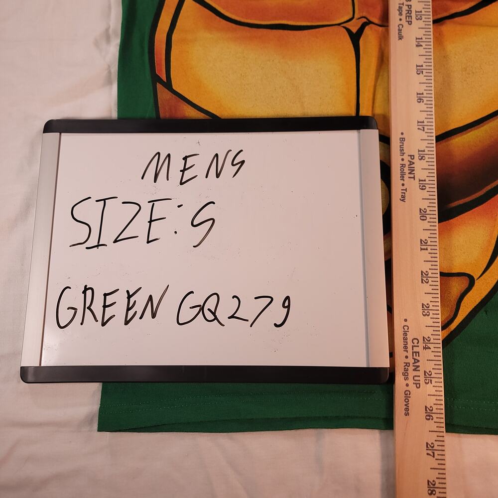 Teenage Mutant Ninja Turtles Short Sleeve Graphic Shirt Mens Size Small S Green - Picture 7 of 9